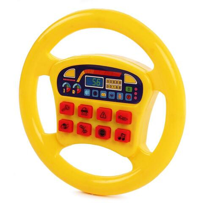 Руль музыкальный 19см, пакет 3360P