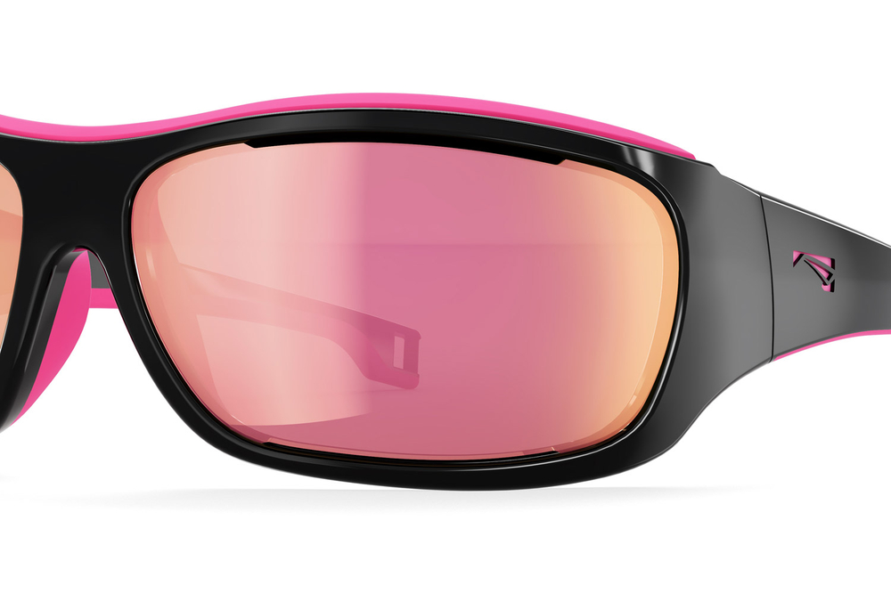 Спортивные очки LiP Tide / Gloss Black - Pink Rubber / PC Polarized / Levante Series ML Pink Vermillion