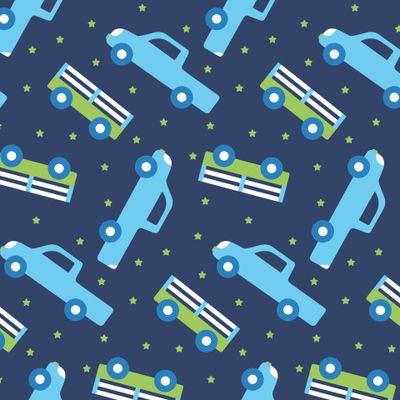 Buy blue baby fabric car pickup truck
