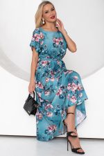Платье Эрика (морская волна) Р11-1163/2 Nikol (Акция)