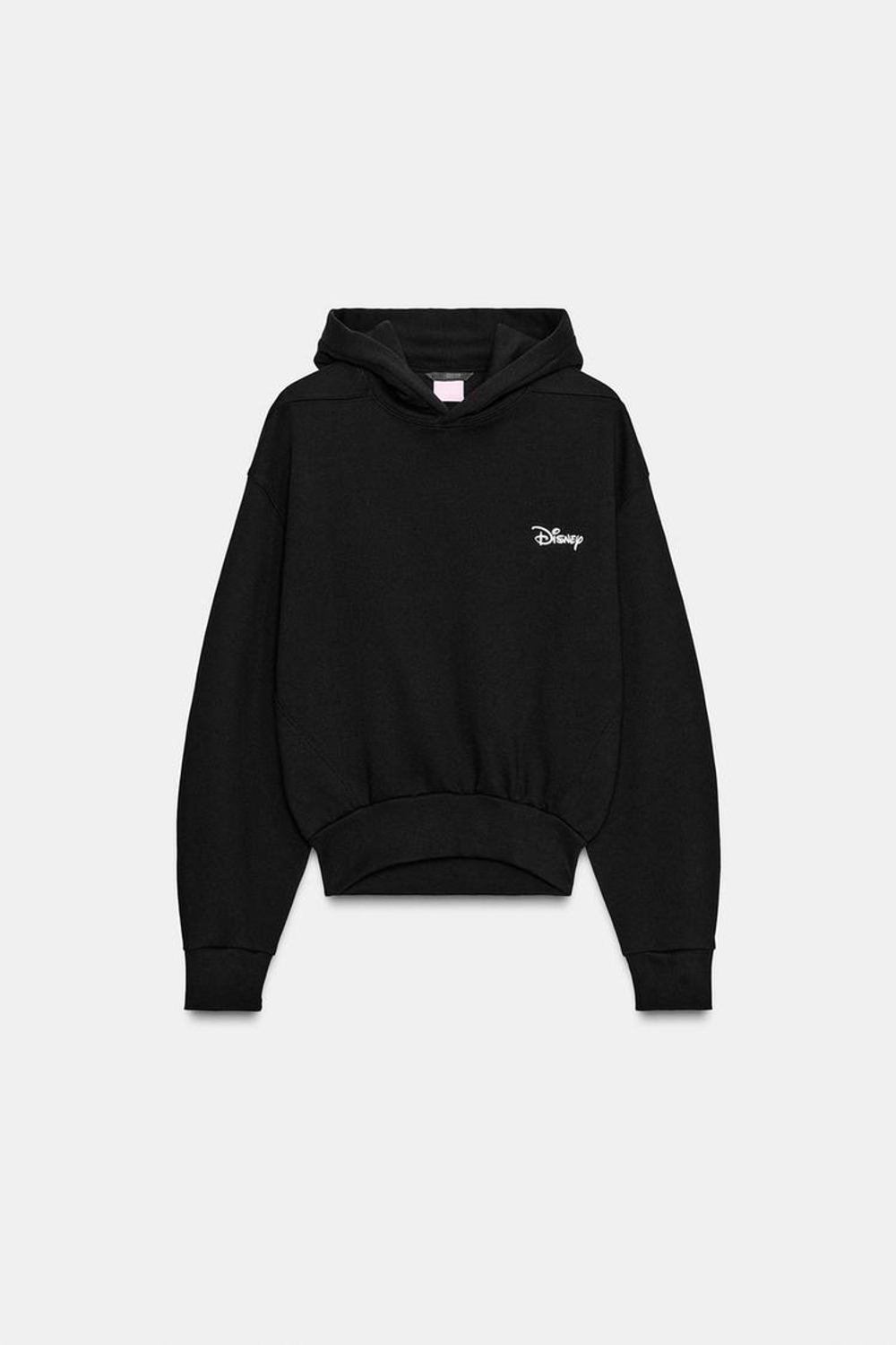 ZARA ТОЛСТОВКА С ТЕКСТОМ ©DISNEY, ЧЕРНЫЙ