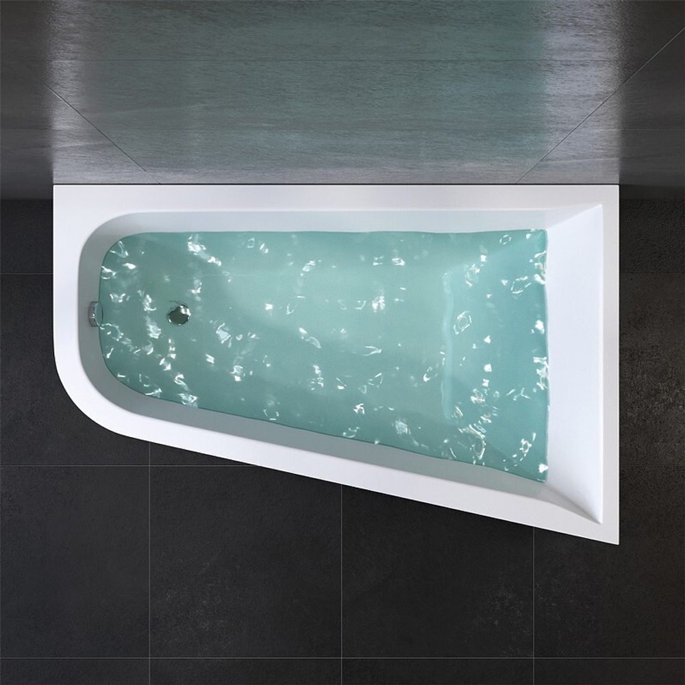 Акриловая ванна AM.PM Spirit (АМ.ПМ Спирит) 160x100 R, W72A-160R100W-A2