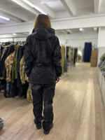 Женская горка Валькирия / весна-лето / черный питон