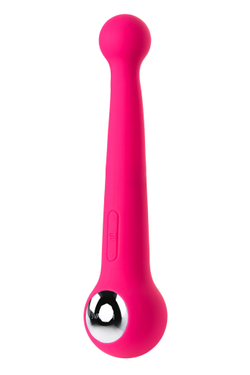 Вибростимулятор SVAKOM BONNIE, силикон, сливово-красный, 19,8 см