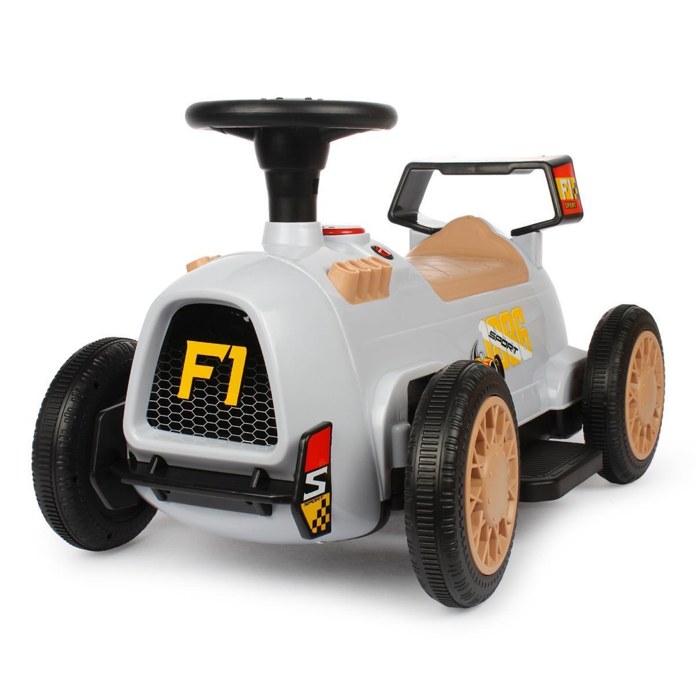 Машинка на аккум., (6V4*1), 380*1, цвет белый