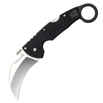 Складной нож Cold Steel 22KF Tiger Claw c клинком из стали CTS-XHP, рукоять G10