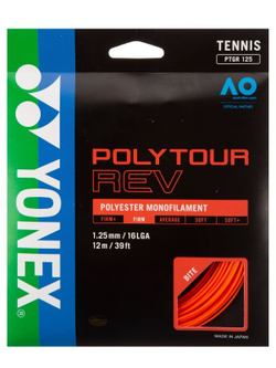 Теннисные струны Yonex Poly Tour Rev (12 m) - Оранжевый