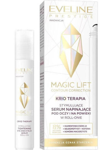 XXXX__Eveline Cosmetics (Eveline) Eveline Magic Lift stymulujące serum napinające pod oczy i na powieki w roll-onie 15ml