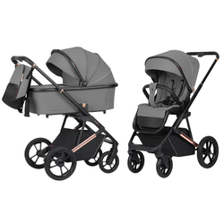 Коляска 2 в 1 Carrello Sigma CRL-6509 Fog Grey