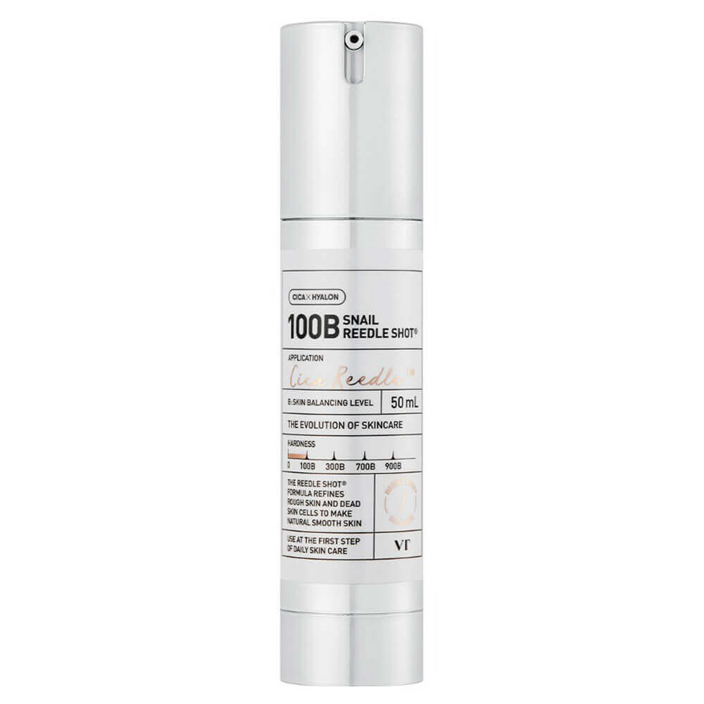 VT Cosmetics Бустер-сыворотка с микроиглами и муцином улитки VT Cosmetics Snail Reedle Shot 100B, 50 мл