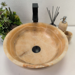 Раковина из оникса Bowl Yellow TinLip BO-62893 40*40*15 140