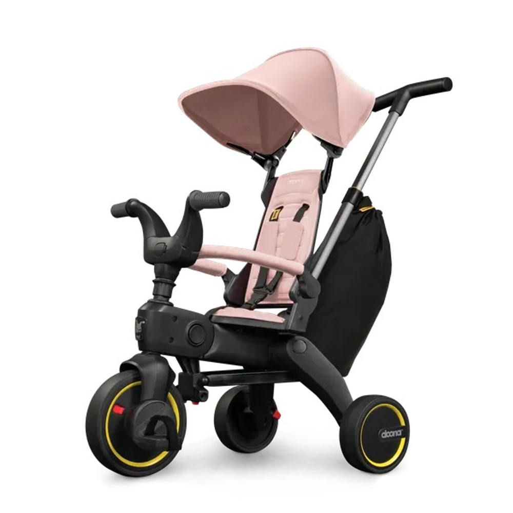 Детский складной трехколесный велосипед Doona Liki Trike S3, Blush Pink