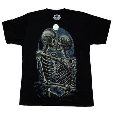 Футболка Скелеты целуются