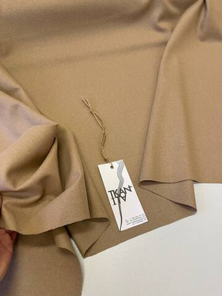 Костюмно-плательная однотонная шерсть (PENELOPE, 100%шерсть, Зимний бежевый, 150, 174 гр/м2)