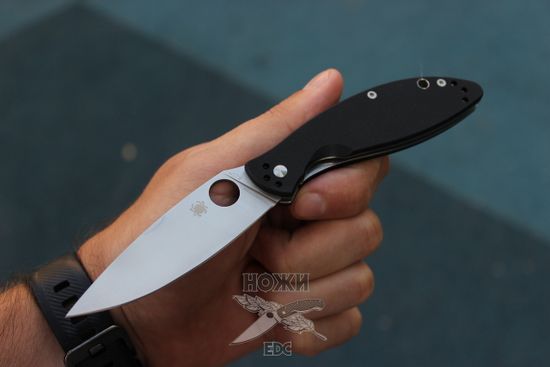 Складной нож Spyderco 252GP Astute c клинком из стали 8Cr13MoV, рукоять G10