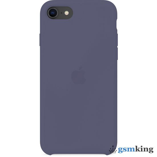 Silicone Case iPhone 7 | 8 | SE 2020 | 2022 Lavender Gray «Тёмная лаванда»