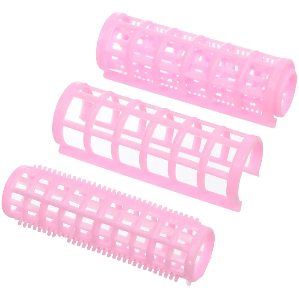 Бигуди пластмассовые с зажимом 12шт, цвет микс, d=20мм