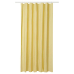Штора для ванной IKEA LUDDHAGTORN (ЛУДДХАГТОРН), Желтый, 180х200 см