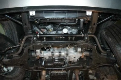 Защита картера Sheriff для Infiniti QX56 I (JA60) 2004-2010 арт.15.0776