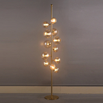 Floor design lamp  Last Night by Damien Langlois-Meurinne (brown)