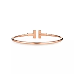 Браслет из золота 18 к (750 проба) с бриллиантами. Tiffany ✨ Коллекция T, В наличии