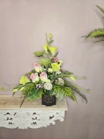 Искусственные цветы для декора в кашпо