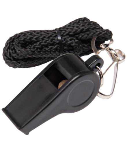 Свисток JA-125, пластик, на шнурке