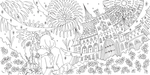 World Literature Open The Door To Your Imagination by Eriy. Coloring Book