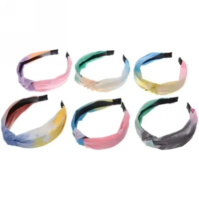 Ободок для волос «Calista - Betty», ширина 2,8см, микс 6 цветов