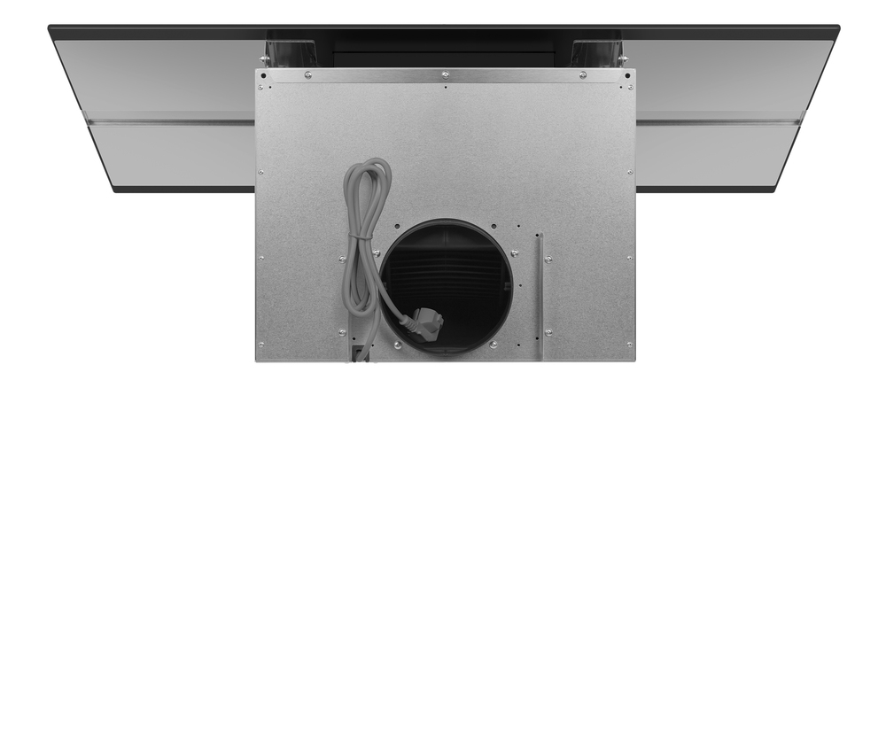 Каминная вытяжка Maunfeld MERSEY 90 Inox Glass BLACK