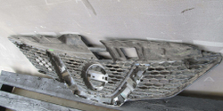 Решетка радиатора Nissan Qashqai 2 (J11) 13-19 Б/У Оригинал 623104EA0A