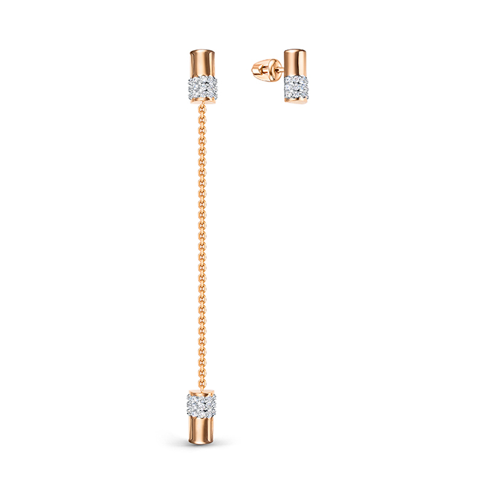 Серьги из золота 585 пробы