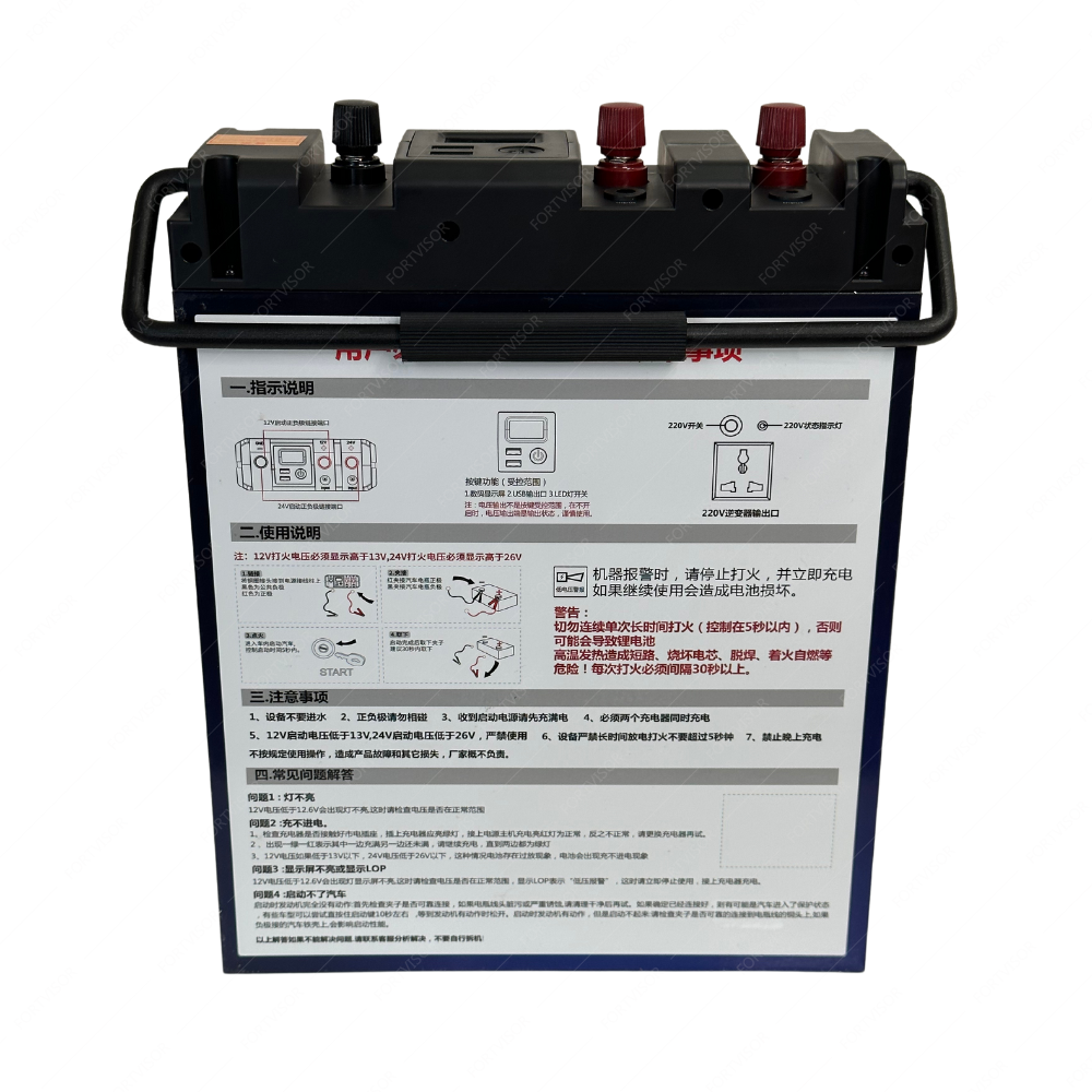 Пускозарядное устройство 3000А 12V-24V, Бустер HABCO (Jump Starter) Портативный аккумулятор 180 000 мАч, Инвертор на 220 В