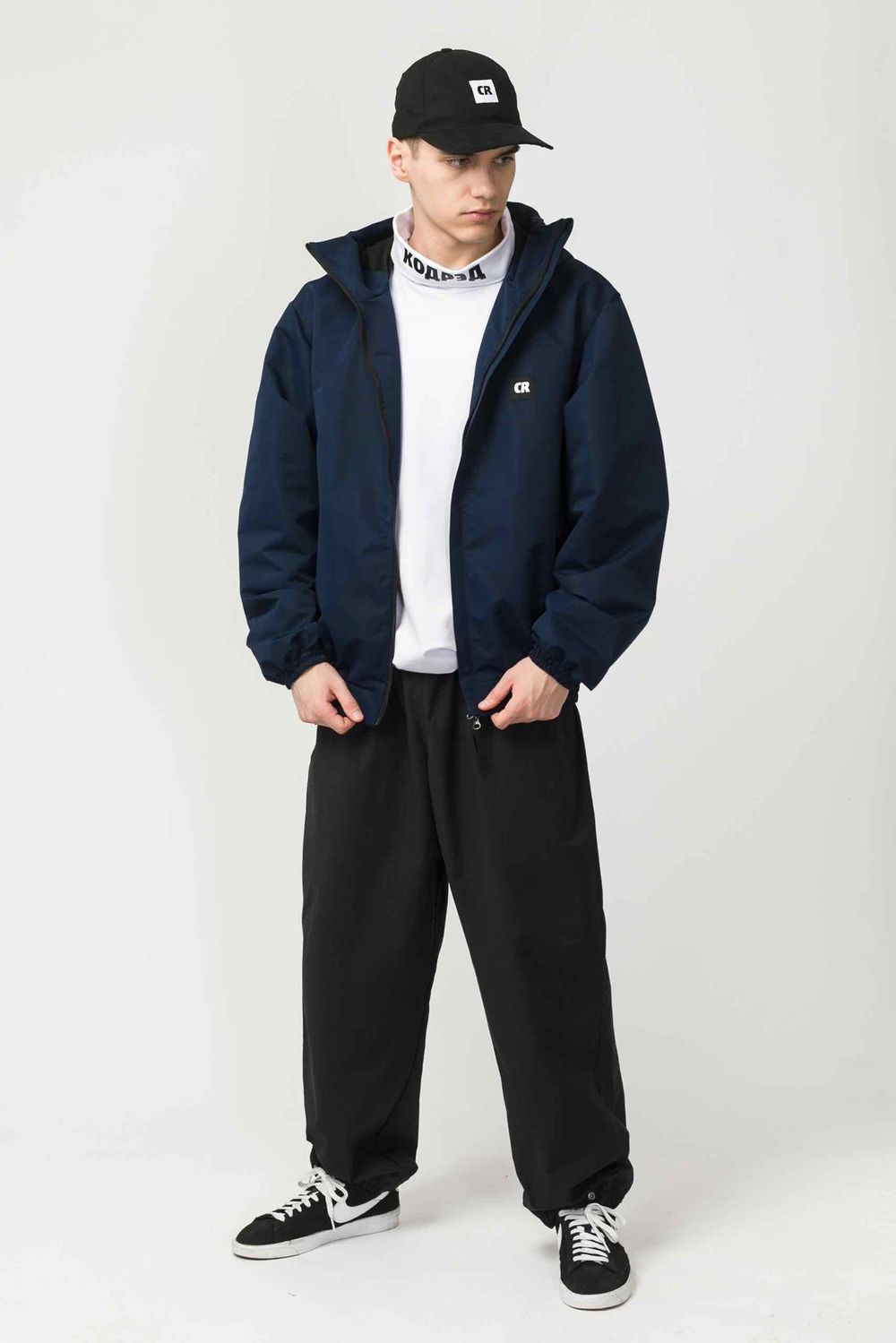 Ветровка Codered Break Wide Синяя Чернильная