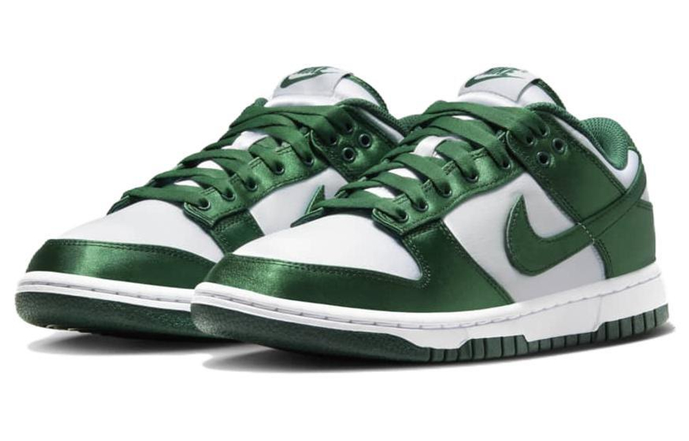 Кроссовки Nike Dunk Low "Team Green And White" (Женская размерная сетка)