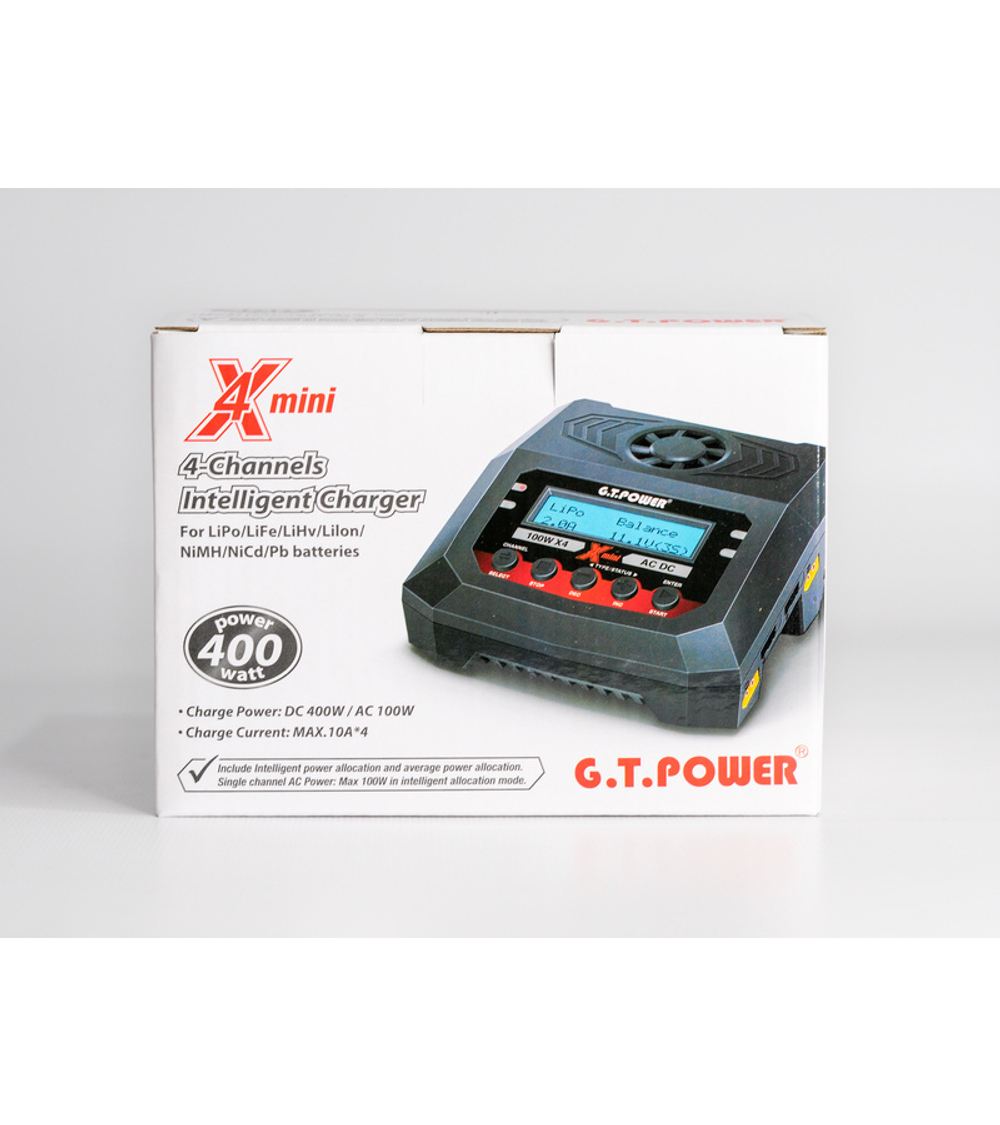 Универсальное зарядное устройство G.T.Power X4MINI