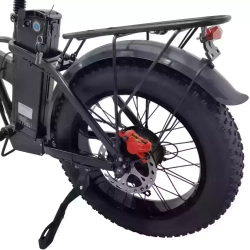 Электровелосипед Minako F10 Dual Черный (полный привод)