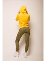 Худи женское Город Горький желтое