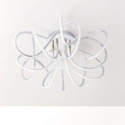 Citilux Джемини Смарт CL229A161E RGB Умная люстра Хром