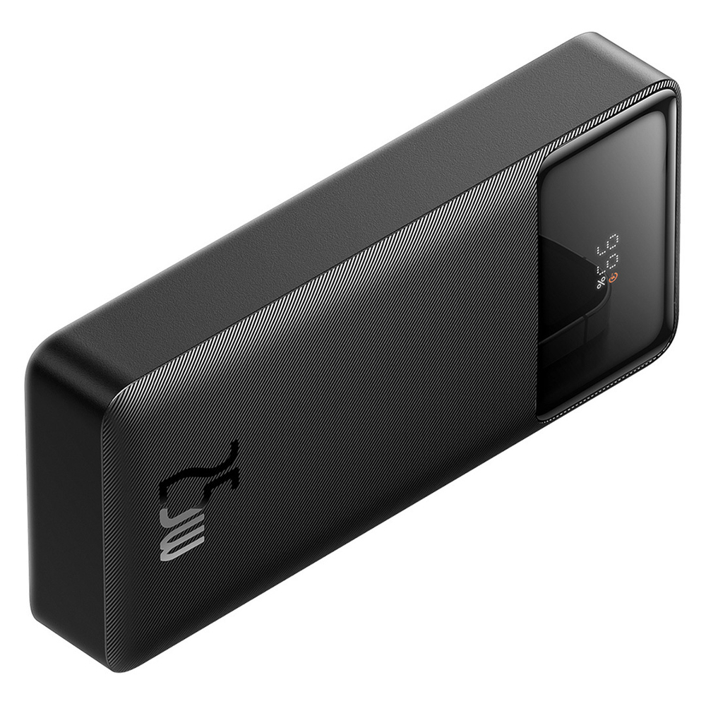 Внешний аккумулятор Baseus Bipow Digital Display Fast Charge Power Bank C+2U 20000mAh 25W - Black
