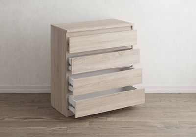 Комод Aksel 4 ящика (дуб сонома)
