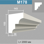 М178 молдинг (143х153х2000мм), шт