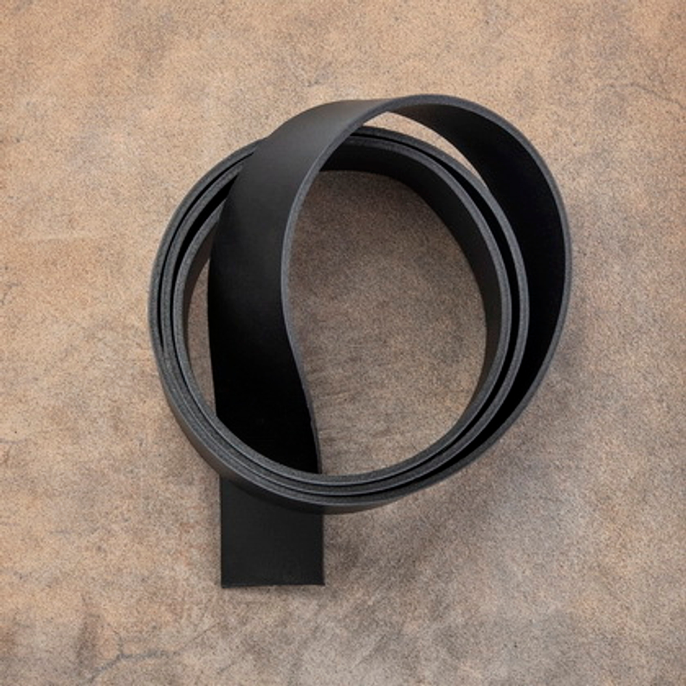 Ременная заготовка Cartago Nero (3,0+ мм), цв. Черный