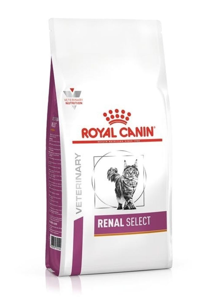 Сухой корм Royal Canin Renal Select  для кошек при хронической почечной недостаточности, 2 кг