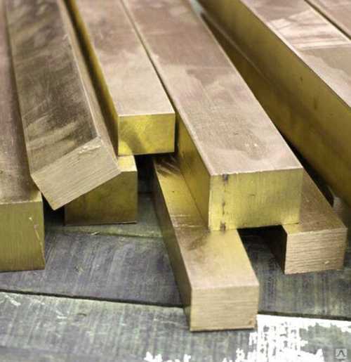 Квадрат латунный 12 п/тв ПТ ЛС59-1