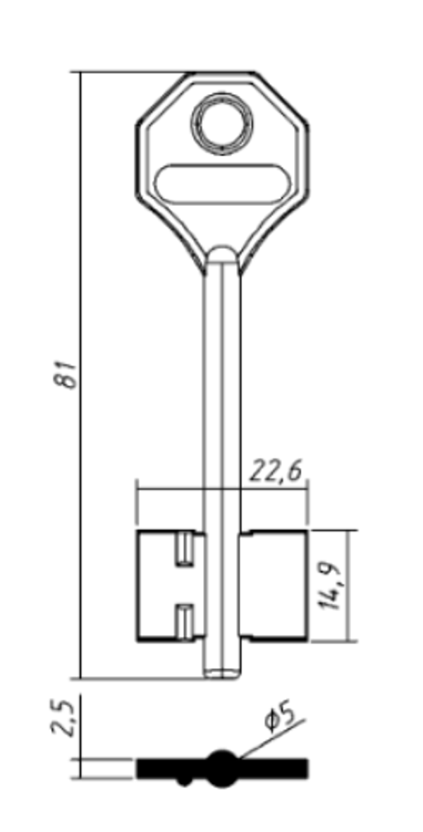 Заготовка дверняк СИМЕКО 1