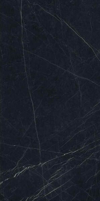 Керамогранит Ultra Marmi Nero Marquina levigato silk 6mm