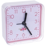 Будильник «Глори» 7,5*7,5*3см, микс цветов