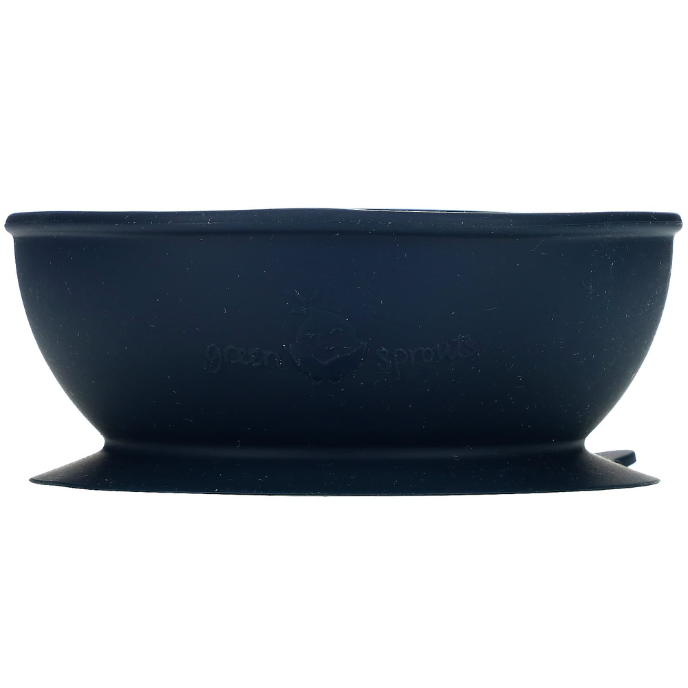 Green Sprouts, Learning Bowl, для детей от 9 месяцев, темно-синий, 1 миска