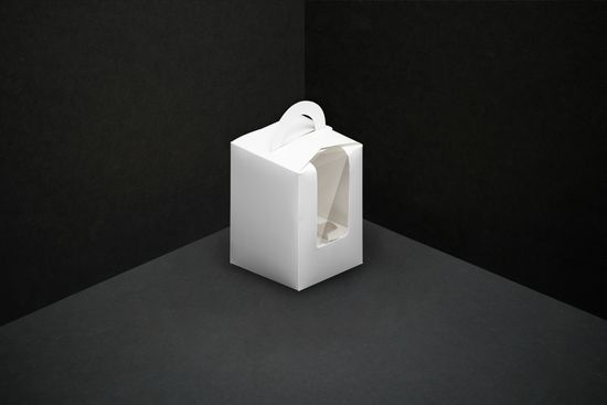 Упаковка с ручкой для куличей